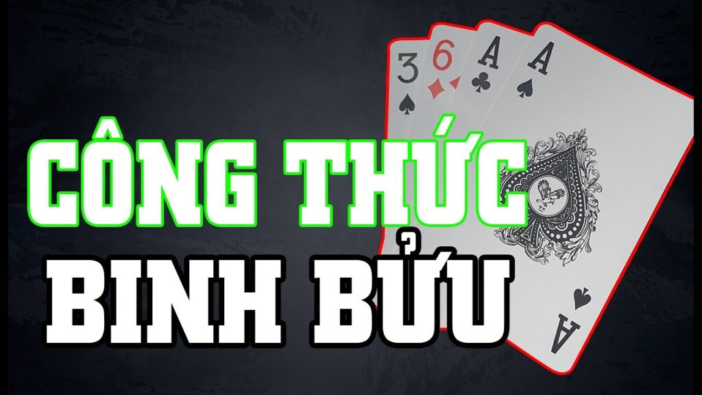 Hành động binh bài trong bài bửu 4 lá